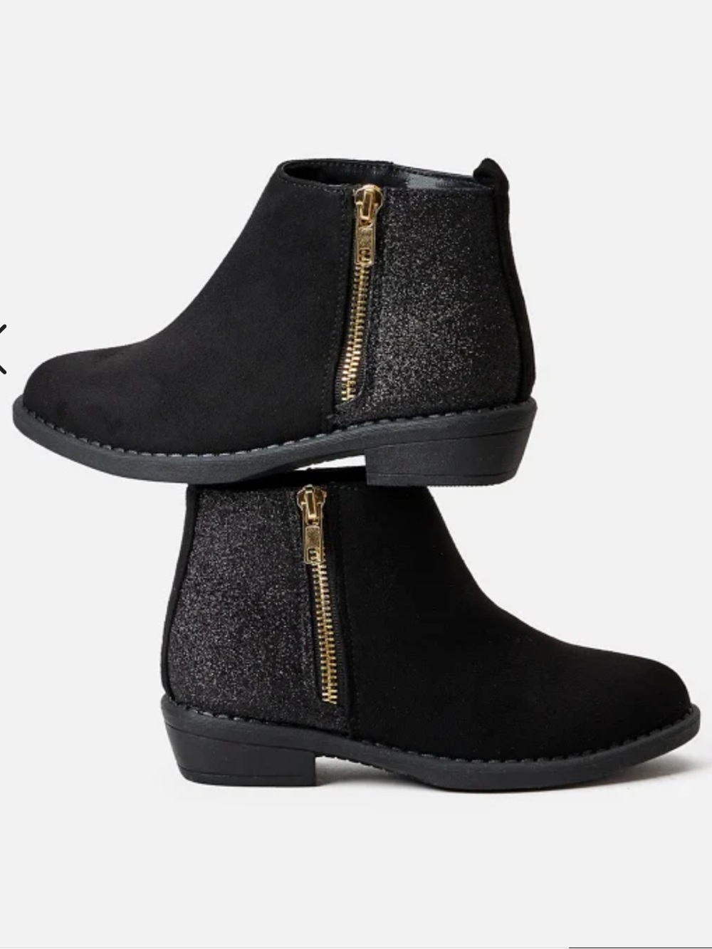 NEW FABKIDS Glitter Back Bootie size: 1